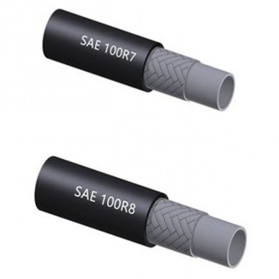 จำหน่ายอุปกรณ์ไฮดรอลิก อุปกรณ์นิวเมติกส์ - อาร์ เอส โฮส ด๊อกเตอร์ - ขายปลีก/ส่ง สายเทอร์โมพลาสติก100R7, 100R8